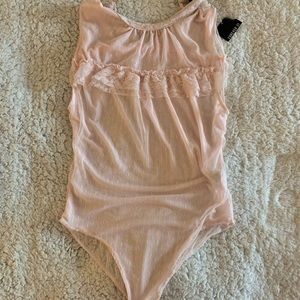 NWT blush bodysuit